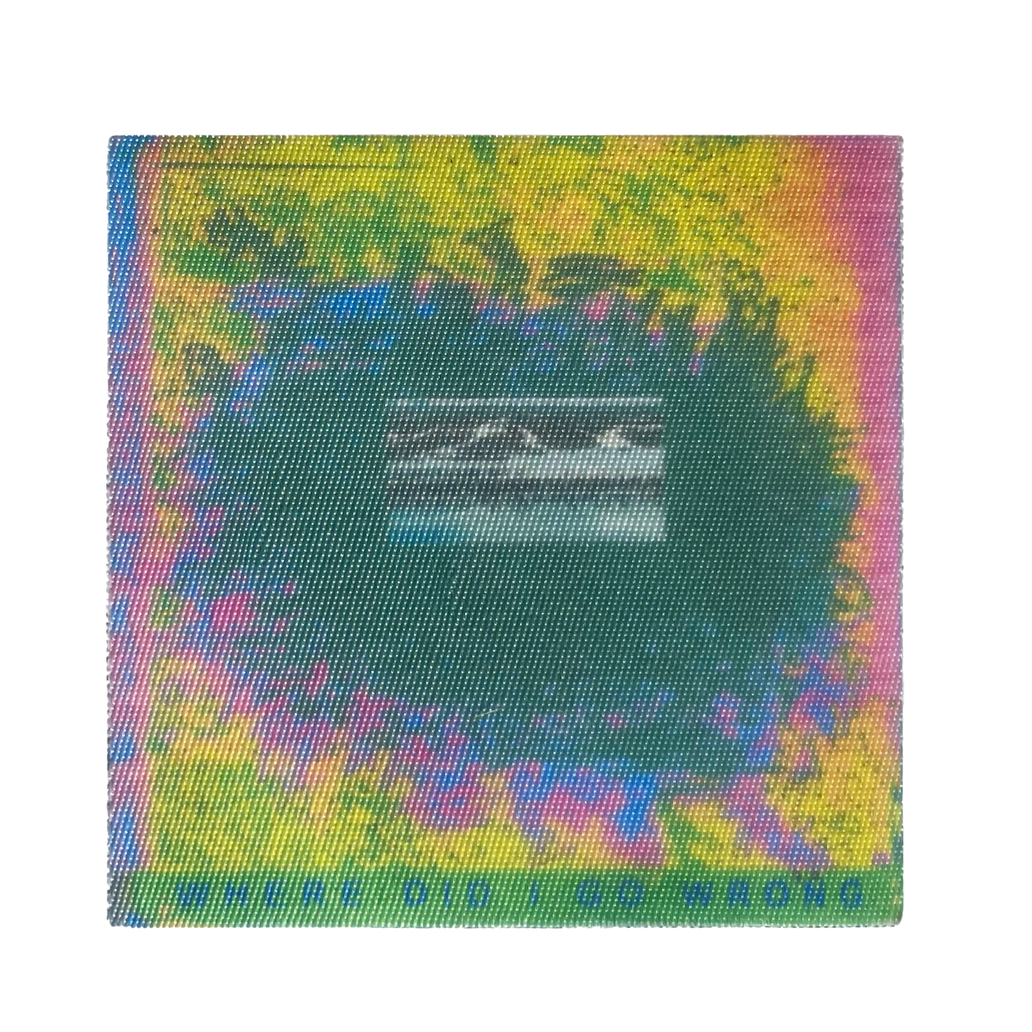 WHERE DID I GO WRONG - Fabric Sticker