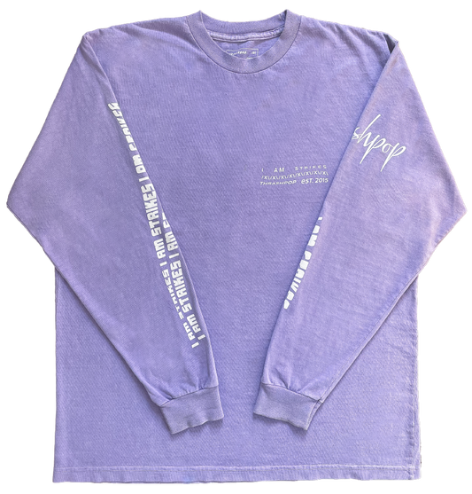 Purple Thrashpop Long Sleeve (M)